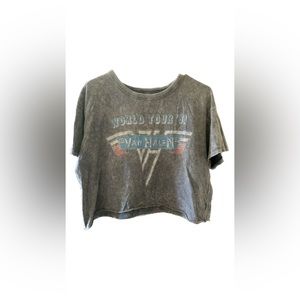 Van Halen crop top